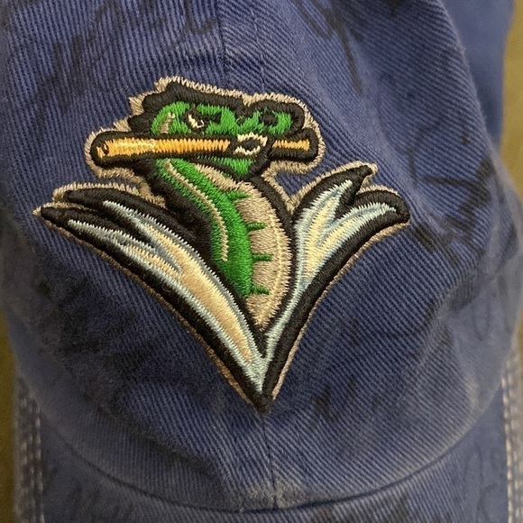 Vermont Lake Monsters Minor League Baseball Retro Signed hat cap OS - Picture 6 of 9